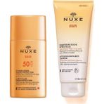 Nuxe Güneş Koruyucu Hafif Dokulu Yüz Kremi Spf 50 50 ml - Nuxe Sun Güneş Sonrası Şampuanı 200 ml