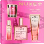 Nuxe Hp Floral Cilt Bakım Seti 4 Adet Kuruyağ 100 Ml, Parfüm 15 Ml, Duşa Jeli 100 Ml, Mum 60 gr