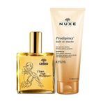 Nuxe Huile Prodigieuse 100 ml Çok Amaçlı Kuru Yağ + Huile De Douche 200 ml Duş Yağı