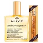 Nuxe Huile Prodigieuse 100 ml + Roll-On 8 ml Kuru Yağ