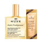 Nuxe Huile Prodigieuse Çok Amaçlı Kuru Bakım Yağı 100 ml +Duş Jeli