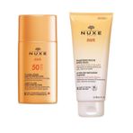 Nuxe Nuxe Sun Gunes Koruyucu Yuz Kremi Spf 50 50 Ml - Gunes Sonrasi Sac Ve Vucut Sampuani 200 Ml