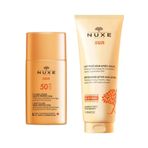 Nuxe Sun Güneş Koruyucu Hafif Dokulu Yüz Kremi SPF 50 50 ml - Nuxe Sun Güneş Sonrası Bakım Kremi 200ml