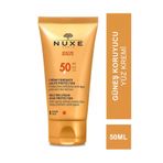 Nuxe Sun SPF50 Face Cream Fondante Haute Protection 50 ml Güneş Koruyucu Yüz Kremi