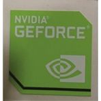 Nvidia Geforce Sticker Etiket D8