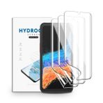 nvskvd Samsung Galaxy Xcover 6 Pro için Koruyucu Folyo, 3 Adet TPU Ekran Koruyucu Folyo Şeffaf HD Yumuşak Hidrojel Folyo Şeffaf TPU Hidrojel Film Screen Protector