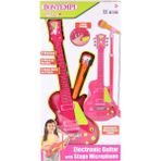 NW NessiWorld 45872 elektronik Gitar Ayaklı Mikrofon Müzik Seti Pembe -