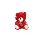 NW NessiWorld casaxml023.1181KR 1181Kr Selay, Kırmızı Oturan Ayı 30 Cm