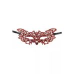 NW NessiWorld NW.a5015283 Nessiworld Kırmızı Dantel Masquerade Maskesi 9 No