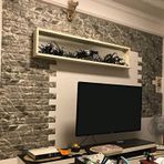 Nw13 Alaca Gri Kendinden Yapışkanlı 3d Dekoratif Duvar Paneli