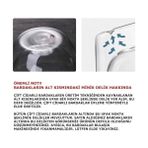 NY Home 2 Adet 250 ml Çift Cidarlı Borosilikat Cam Kupa Bardak Termisil Isıya Dayanıklı Şeffaf Kahve Çay Latte Espresso Fincanı Cam Bardak Seti - 0 - Siyah