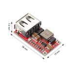 NY Home 6-24V To 5V 2A USB Voltaj Düşürücü HW384 Mini USB Çıkış Şarj Taşınabilir Güç Kaynağı Araba Mobil Dc Dc Çevirici Power Modül - 0 - Siyah - Option-1