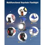 NY Home 970 Mini Şarjlı Işıldak Mıknatıslı, Kapak Açacağı, Düdük Özelliği, Vidalama, Kesme, Çok Amaçlı Kamp Feneri, Deprem Çantası Işıldak - Ahşap - Option-1 - 0 - 3 Yaş