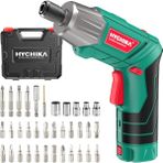 NY Home Akülü Tornavida, 6n·m Maks. Tork 2000MAH 3,6V Li-Ion Pil, 36 Aksesuar Parçalı, LED Işık ve El Feneri, Cırcır Anahtarı, USB Kablosu ve Saklama Kutusu ile - Option-1