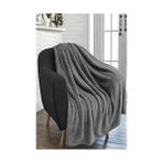 NY Home Antrasit Wellsoft Tv Battaniye 100X170 Cm-Füme