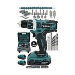 NY Home Assur Akülü Matkap 12V, 2 Vitesli Şarjlı Vidalama Seti, 84 Parça Uç Seti Ile, LED Aydınlatmalı, Çift 1500MAH Lityum Iyon Batarya, 10MM Mandren, 2 Yıl Garantili ASR007 - Option-1