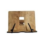 NY Home Axolotl Ayarlanabilir Kitap Okuma Standı, Tablet Standı (Meşe) (Safir) - Option-1 - 001-Renkli