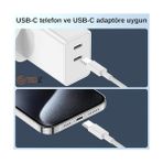 NY Home Bydiz Uyumlu 17/16/15 /pro/max/plus/ipad/mac USB C To USB C 60W 120W Iphone Hızlı Şarj Kablosu - Uyumlu - Option-1 - 001-Renkli