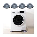 NY Home Çamaşır Makinesi Sarsıntı Titreşim Ses Önleyici Kaydırmaz Ayak 4lü Set - 001-Renkli - Option-1