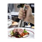 NY Home Çelik Manuel Basmalı Karabiber Tuz Değirmeni, Basmalı Karabiber Tuz Öğütücü - Acı Yeşil - Option-1