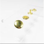 NY Home Çıtçıt 15 mm Kendin Yap Kiti, Mont, Giyim, Çanta, Deri Için Çekiçle Uygulama Aparatları ve Renk 15 Adet Alfa Çıtçıt Düğme Takım-Paslanmaz Pirinç - Option-1