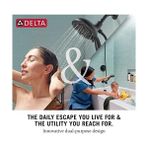 NY Home Delta Faucet 75486C IN2ITION Duş Başlığı, El Duşlu, Krom - 1 lt