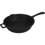 NY Home Döküm Yuvarlak Kızartma Tavası Döküm Demir Yekpare Saplı. ÇAP(Ø)24CM - Option-1 - --