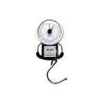 NY Home Ibtco 2'si 1 Arada Analog Ölçekli Kantar ve Şerit Metre, Taşınabilir El Kantarı, 35 kg Kapasiteli - Ahşap