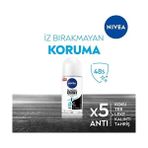 NY Home Kadın Deodorant Black & White Invisible Pure 48 Saat Anti-Perspirant Koruma (50 Ml) - Option-1