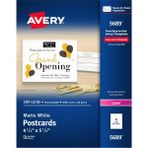 NY Home Lazer Yazıcılar Için Yazdırılabilir Kartpostallar, 10,8 cm x 14 Cm, 200 Boş Kart - Tarif Kartları ve Bilgi Kartları Için Harika (5689) - -- - Option-1