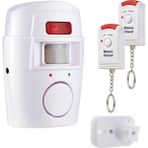 NY Home LR-NG300 Kablosuz Hareket Dedektörlü Ev Alarm Sistemi, Kumandalı Hırsız Alarm Sistemi, Pır Alarm - Option-1