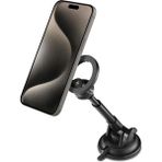 NY Home Magsafe Araç Içi Telefon Tutucu Dashboard (Ön Konsol Ile Uyumlu) & Magfit Ile Uyumlu MFT35 Siyah - ACP08313 - Option-1 - 000-Siyah