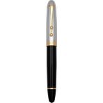 NY Home Piguet Genève – Lüks ve Ergonomik Dolma & Tükenmez Kalem – Serisi – Alman M Uç, Altın Kaplama, Mavi Mürekkep – Evrensel, Premium Hediye Kutulu (Tükenmez Kalem, Deluxe) - -- - Option-1