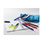 NY Home Pılot Frixion Clicker - Geri Çekilebilir Silinebilir Jel Mürekkep Kalemleri - Mavi Mürekkep - Orta 0,7 mm Uç - Blister 2'li Paket + 6 Bonus Yedek - -- - Option-1