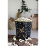 NY Home Popcorn Kutusu - Patlamış Mısır Kovası 13.5 Cm, Terrazo - Option-1 - 51R-Turuncu
