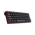 NY Home Redragon K617-RGB 16,8 Milyon Rgb Aydınlatma, Red Switch Fizz%60 Q Türkçe Kablolu Mekanik Oyuncu Klavyesi Siyah - Option-1 - 001-Renkli