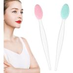 NY Home Silikon Dudak Fırçalayın Fırça Dudak Scrubber Aracı Dudak Exfoliator Fırça Peeling Dudak Fırçalama Aracı Koyu Dudaklar Için - Option-1