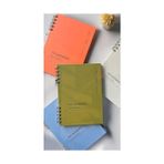 NY Home Spiralli 80 Yaprak Çizgisiz A5 Defter, Not Defteri, Okul Defteri, 4 Farklı Renk Seçeneği (01 Light Grey) - -- - Option-1