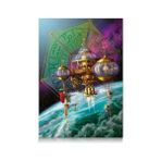 NY Home Star Oyun Zodyak Teleskop 1000 Parça Puzzle - 01-Mavi