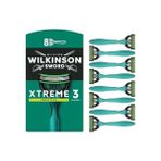 NY Home Sword Xtreme 3, Oynar Başlıklı Kullan At Tıraş Bıçağı 8'li Paket - Option-1