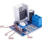 NY Home TDA2030A Mono 18W Amfi Devresi Modülü - Ahşap Rengi