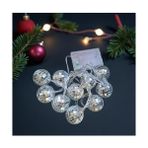 NY Home Yılbaşı LED Işık Disko Topu Günışığı 2m 10 Ampul - 1 m - 00 Beyaz
