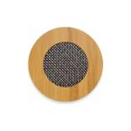 NY Home Yuvarlak Bambu Nihale – Metal Fileli, Isıya Dayanıklı Tencere ve Çaydanlık Altlığı (16,5 x 16,5 Cm)