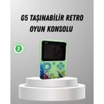 Ny Joy 500 Oyunlu G5 Retro Mini Oyun Konsolu 3 Inç Ekran ve Tv Desteği - .
