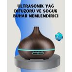 Ny Joy Ev ve Ofis Için Sessiz Ultrasonik Hava Nemlendirici - Çok Renkli - .