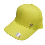 NY Metal Logolu Spor Beyzbol Şapkası Erkek Unisex Kep (FosforSarı)