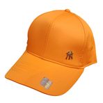 NY Metal Logolu Spor Beyzbol Şapkası Erkek Unisex Kep (FosforTuruncu)