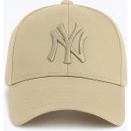 Ny New York Nakış Unisex Beyzbol Bej Şapka Kadın Şapka Erkek Şapka Yazlık Şapka - Standart