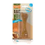 Nylabone 12 cm S Biftek Aromalı Yavru Köpek Çiğneme Kemiği