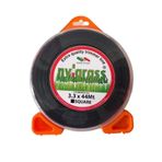 Nylgrass 3.3 mm 44 m Siyah 4 Köşe Tırpan Misinası